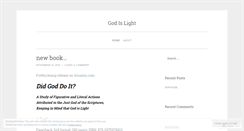 Desktop Screenshot of godislight.com